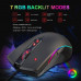 A867RGB luminous gaming mouse wired programming mouse four-speed adjustable