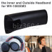 Inside + Outside Headband Cover Slider Parts For Sony WH-1000XM3 Headphone Black