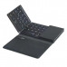 Bluetooth keyboard Rechargeable foldable touchpad ultrathin Portable mini mute