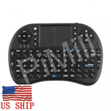 Black Mini 2.4ghz Wireless Keyboard Touchpad Mouse for Raspberry Pi 3 US