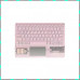 Wireless Bluetooth keyboard Rechargeable Portable mute touchpad for PC ipad Mac