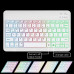 Backlight Wireless Bluetooth keyboard ultrathin Portable Rechargeable mute mini