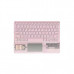 Transparent shell Backlight ultrathin Wireless keyboard With touchpad Portable