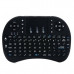 Mini Rechargeable 2.4G Wireless Keyboard w/ Backlit - PC MAC XBOX PS IPTV Pi