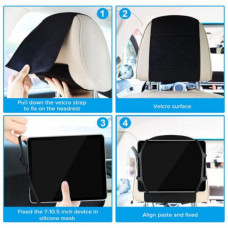 Car Back Seat Headrest Holder Mount for iPad Tablet Phone for Samsung Universal