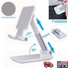 Adjustable Cell Phone Tablet Desktop Stand Desk Holder Mount Cradle iphone ipad