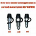 Brake Bleeder Screw Pump Cap Dust Cover for Most Applications M6/M8/M10